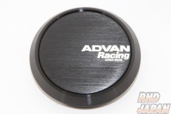 YOKOHAMA Advan Racing Center Cap Flat 73mm - Black