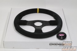 Juran Racing Steering Wheel - Racing Series 330mm Suede with Juran Logo Horn Button