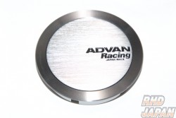 YOKOHAMA Advan Racing Center Cap Full Flat 63mm - Hyper Black