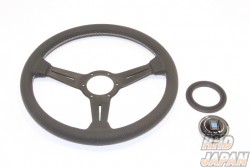 NARDI Classic Steering Wheel - Punching Leather Black Spoke