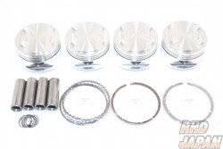 Toda Racing High Compression Forged Piston Kit 82.00 pin 20mm - AE86 AE92 AE101