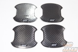 STI Door Handle Protector Set Black Carbon Weave Pattern - GT2 GT3 GT6 GT7 GK2