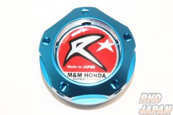 M&M Honda Oil Filler Cap Blue - Honda M32/M33 X P3.5