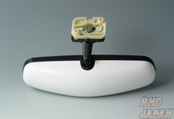 Zoom Engineering Aeroform Mirror Cover White FRP - Roadster NA6CE NA8C