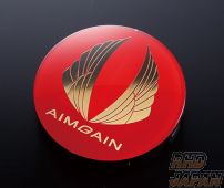 Aimgain Center Cap GLM - Red X Gold