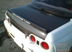 CARSHOP F1 Rear Trunk Type 1 Carbon Fiber Twill Weave - Skyline BNR32