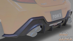 TOM'S Styling Parts Rear Under Diffuser Flat Black - GR86 ZN8