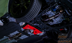 Tanabe X Real Sports Floor Brace Front - Civic FK7 Civic Type-R FK8