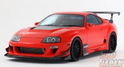 RIDOX Front Lip Spoiler without Under Panel FRP - JZA80