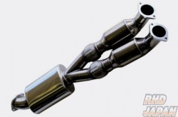 Trust Greddy Metal Catalyzer Front Pipe Silencer Set - R35