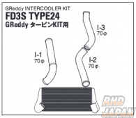 Trust GReddy Front Mounted Intercooler Kit use with TD06 - FD3S