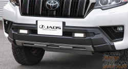 JAOS Front Bumper Guard Matt Black / Gun Metallic - Land Cruiser Prado 150 Series