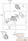 Toyota OEM Water Pump - AE101 AE111