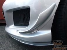 Odula Mazdaspeed Bumper Front Canard Set FRP Unpainted - RX-8 SE3P