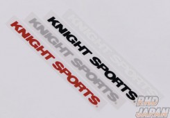 Knight Sports Original Sticker Medium - Black