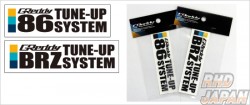TRUST GReddy Tune-up System Sticker - BRZ