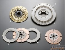 OS Giken TS2B Twin Plate Clutch Flywheel - FD3S