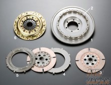 OS Giken TS2BS Twin Plate Clutch Flywheel - SA22C