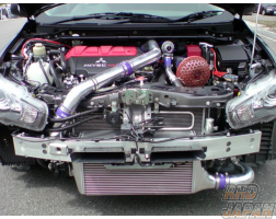 HKS R Type AL Intercooler Kit - Lancer Evolution X CZ4A