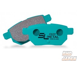 Project Mu Rear Brake Pads Type Side Lock SL-Metal - Cappuccino EA11R EA21R CM22S CM22V CR22S CS22S HA21S HB21S CN32S CP32S