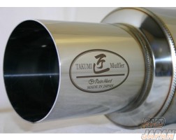 Reinhard #1 Cannonball Muffler Exhaust System All Stainless for Circuit Type - JZX100 GX100 NA