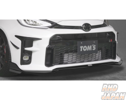 TOM'S Styling Parts Front Diffuser Flat Black - GR Yaris GXPA16 MXPA12