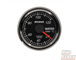 Pivot Compact Gauge 52 Water Temperature Meter - OBD Type