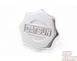 Kameari L-Type Oil Filler Cap Billet - Datsun Logo