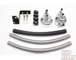 Trust GReddy Oil Element Relocation Kit - AE86 4A-GE