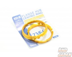 KYO-EI Gold Flange Hub Centric Ring Set - Outer 73mm 66