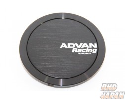 YOKOHAMA Advan Racing Center Cap Full Flat 73mm - Black