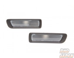 Nismo S-Tune Side Winker/Marker Set - Grey Smoke Type Skyline R33