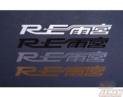 RE-Amemiya Logo Sticker - White