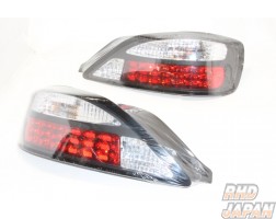 D-Max LED Tail Light Set Black - S15