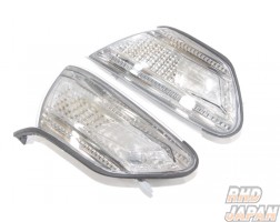 D-Max Front Crystal Corner Lamp Smoke Lens - JZX100 Mark II