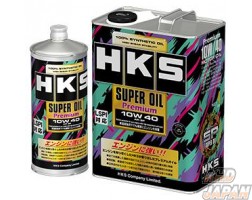 HKS Super Oil Premium - 10w-40 API/SP 4L X 3