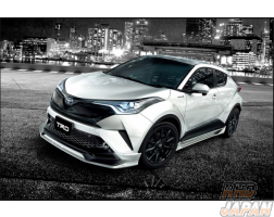 TRD Aggressive Style Front Lip Spoiler Non-LED White Pearl Crystal Shine - NGX50 ZYX10