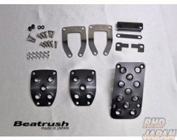 Laile Beatrush Pedal Set Black - BRZ ZC6 ZD8 86 ZN6 GR86 ZN8