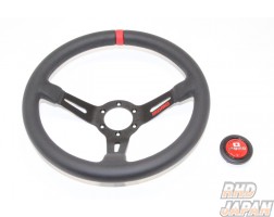 MOMO Full Speed Steering Wheel 328mm - Red