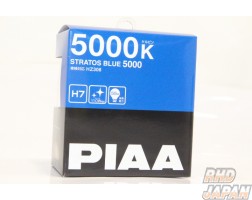 PIAA Stratos Blue 5000k Halogen Bulbs H7