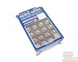 Rays L32 Dura-Nuts Straight Lock and Nut Set 4H - M12 1.25 Gunmetallic