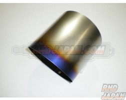APEXi Titanium Slide Finisher - 90mm