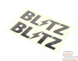 Blitz Logo Sticker Black - 200mm