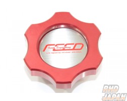 Fujita Engineering FEED Oil Filler Cap Red - Mazda M35/M36 X P4.0