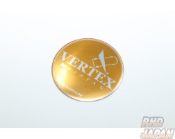 Car Make T&E Vertex Horn Button Plate - Gold