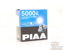 PIAA Stratos Blue 5000k Halogen Bulbs H4