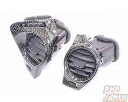 THINK DESIGN Black Carbon Air Con Ducts - IS250 IS350 ISF