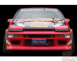 Run Free FRP Front Bumper Type II - AE86 Trueno