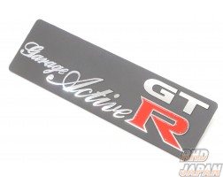 Garage Active Original Logo Plate For Floor Mat & Trunk Mat - BCNR33