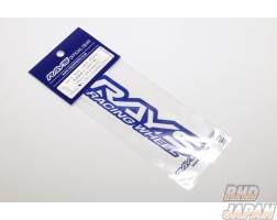 Rays Racing Wheel Sticker Small 140mm - Blue